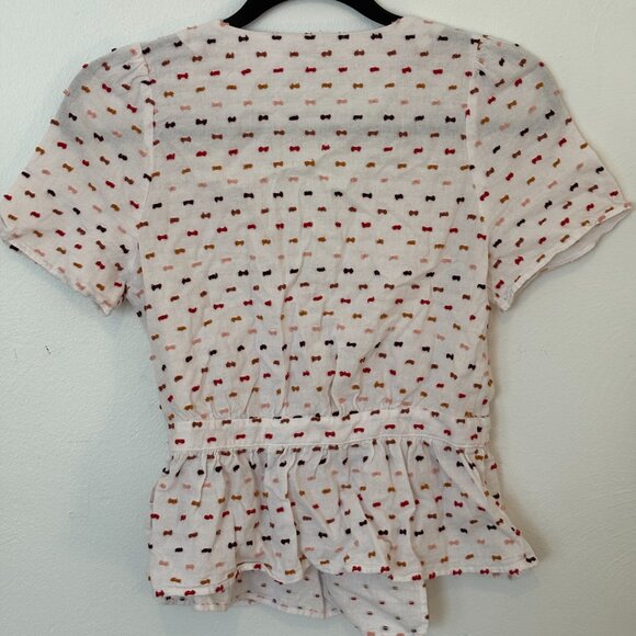 Madewell Women's wraparound top - Picture 3 of 7